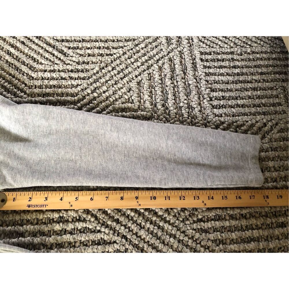 L.L Bean Long Sleeve Henley Sweatshirt Womens Button Cotton SZ L - Picture 8 of 10